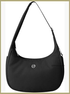 Mini Nylon Crescent Shoulder Bag Hobo Purse